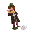 Load image into Gallery viewer, Betsy Baker Mad Hatter Doll Alice in Wonderland with Teapot & Teacup Sculpted Clay