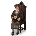 Load image into Gallery viewer, Julie Campbell IGMA OOAK Kindly “Church Lady” Clay Doll with Book