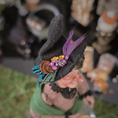 Load image into Gallery viewer, Friendly Witch by Creager Studios OOAK Sculpted Clay Halloween Character Lady Doll
