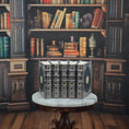 Load image into Gallery viewer, Hand-Crafted Japanese Artisan Five-Volume Voyage Pittoresque de la Grèce Book Set