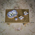 Load image into Gallery viewer, Janice Crawley OOAK French Quimper Accent Service Dollhouse Miniature Set