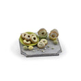 Load image into Gallery viewer, Artisan Easter Pastel Donut Baking Board Miniature Dollhouse 1:12