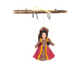 Load image into Gallery viewer, 1:12 Tudor Princess Marionette Puppet Pink & Yellow Gown by Loretta Kasza