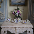 Load image into Gallery viewer, Beate Wickert OOAK Butterfly Garden Tea Service Dollhouse Miniature Set