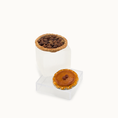 Load image into Gallery viewer, Pumpkin & Pecan Pie Pair Vintage Artisan Hand Sculpted Fall Miniature Desserts