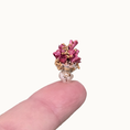 Load image into Gallery viewer, Jane Kilkenny REAL Tiny Spanish Rose Floral Arrangement in Lace