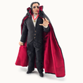 Load image into Gallery viewer, Count Dracula Miniature OOAK Hand-Sculpted Clay Vampire Character Doll by Marcia Backstrom