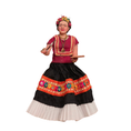 Load image into Gallery viewer, OOAK Frida Kahlo Artist Doll & Painting Accessories by Carolina Vilar of Spain