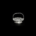 Load image into Gallery viewer, Dimitri Shevchenko Sterling Silver Footed Serving Basket Dollhouse Miniature