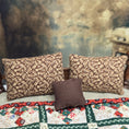 Load image into Gallery viewer, One-of-a-Kind Hand Quilted Patchwork Bedspread Set with Pillows 1:12 Scale