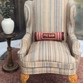 Load image into Gallery viewer, Miniature Hand-Stitched Petit-Point “Mesha” Bolster Pillow by Sharon Garmize (1:12 Scale)