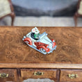 Load image into Gallery viewer, Randall Zadar Cool Little Cars #3 Mouse Car Bronze Figurine Retired 2006 Red & White