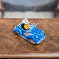Load image into Gallery viewer, Randall Zadar Cool Little Cars #3 Mouse Car Bronze Figurine Retired 2006 Blue