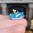 Load image into Gallery viewer, Randall Zadar Cool Little Cars #3 Mouse Car Bronze Figurine Retired 2006 Blue