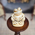 Load image into Gallery viewer, Randall Zadar Ivory Frog One Bronze Figurine Retired 2009 #148