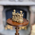 Load image into Gallery viewer, Randall Zadar Afternoon Tea Natural Bronze Figurine Retired 2001 #56
