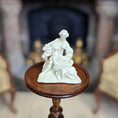 Load image into Gallery viewer, Randall Zadar Grape Eaters Retired White Bronze Micro Miniature Figurine 1995 #17