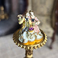 Load image into Gallery viewer, Randall Zadar Autumn Lovers Retired Bronze Micro Miniature Figurine 2000 #45