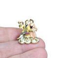 Load image into Gallery viewer, Randall Zadar Autumn Lovers Retired Bronze Micro Miniature Figurine 2000 #45