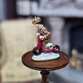 Load image into Gallery viewer, Randall Zadar Scooter Kid Retired Bronze Micro Miniature 2002 #69