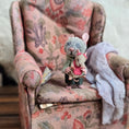 Load image into Gallery viewer, Aleah Klay Daddy Mouse with Baby OOAK Miniature c.2012