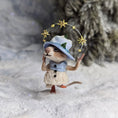 Load image into Gallery viewer, Aleah Klay “Winter Wonderland” Mouse Girl OOAK Miniature c.2013