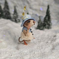 Load image into Gallery viewer, Aleah Klay “Winter Wonderland” Mouse Girl OOAK Miniature c.2013