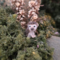 Load image into Gallery viewer, Aleah Klay Tiny Hedgehog OOAK Miniature c.2014