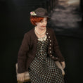 Load image into Gallery viewer, Julie Campbell IGMA OOAK Kindly “Church Lady” Clay Doll with Book