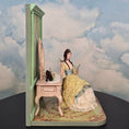 Load image into Gallery viewer, Gale Elena Bantock IGMA OOAK Victorian Vanity Dollhouse Vignette Signed 2022