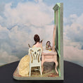 Load image into Gallery viewer, Gale Elena Bantock IGMA OOAK Victorian Vanity Dollhouse Vignette Signed 2022