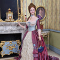 Load image into Gallery viewer, Gale Elena Bantock IGMA Victorian Drawing Room Vignette with Beautiful Doll