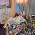 Load image into Gallery viewer, Doll in a decorative room with ornate furniture and wall art. James Carrington doll
