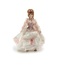 Load image into Gallery viewer, Victorian Dressing Lady in Her Undergarments Porcelain Dollhouse Doll Artisan