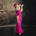 Load image into Gallery viewer, James Carrington “The Singer” Expressive Clay Cabaret Character Dollhouse Doll Woman