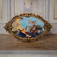 Load image into Gallery viewer, Fatima Dona Miniature Framed Oil Painting After Tiepolo Barbaro Family Gilt Frame