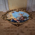 Load image into Gallery viewer, Fatima Dona Miniature Framed Oil Painting After Tiepolo Barbaro Family Gilt Frame