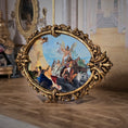 Load image into Gallery viewer, Fatima Dona Miniature Framed Oil Painting After Tiepolo Barbaro Family Gilt Frame