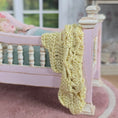 Load image into Gallery viewer, RARE Gale Elena Bantock Sleeping Child Doll in Pink Bed Vignette OOAK