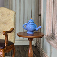 Load image into Gallery viewer, Whimsical Sorcerer Mouse Teapot Miniature Decorative Clay Sculpture