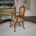 Load image into Gallery viewer, Bespaq Louis XV Upholstered Armchair Miniature