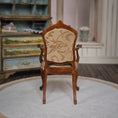 Load image into Gallery viewer, Bespaq Louis XV Upholstered Armchair Miniature