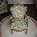 Load image into Gallery viewer, MMA Hand Painted Clay Rococo Replica Gilt 18th Century Armchair