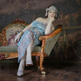Load image into Gallery viewer, Jill Dianne Victorian Rococo “Madame Pompadour” Miniature Salon Sofa Settee
