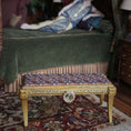 Load image into Gallery viewer, Gilbert Mena Neoclassical Miniature Limoges Plaque Bout De Pied Bench (2019)