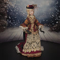 Load image into Gallery viewer, Artisan OOAK Victorian Lady Porcelain Doll in Couture Gown of Antique Silk & Lace
