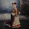 Load image into Gallery viewer, Artisan OOAK Victorian Lady Porcelain Doll in Couture Gown of Antique Silk & Lace