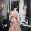 Load image into Gallery viewer, Hanna Kahl Hyland Rare Edwardian Style Carved Pear Wood Dollhouse Doll Lady on Platform