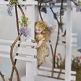 Load image into Gallery viewer, OOAK Whimsical Porcelain Fairy Child Dollhouse Doll with Butterfly Wings