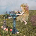 Load image into Gallery viewer, OOAK Whimsical Porcelain Fairy Child Dollhouse Doll with Butterfly Wings